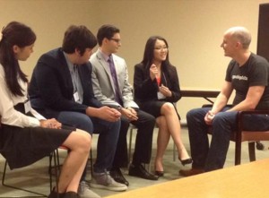 Chatting with Bronx HS Winners at SOTMUS