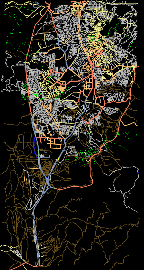 Map of Nogales, Mexico completed by Radiant Solutions